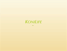 Tablet Screenshot of konilife.com